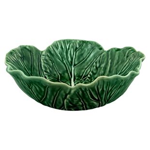 Bowl--29cm-Couve-Verde-Bordallo-Pinheiro