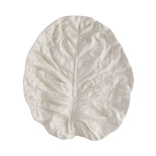 Travessa-Fruteiro-37cm-Couve-Creme-Bordallo-Pinheiro