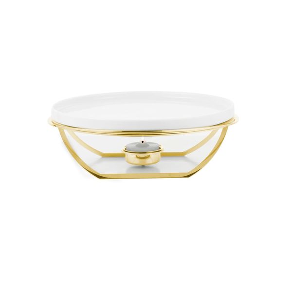 Rechaud-para-queijo-brie-em-ouro-24k-Linea-30cm